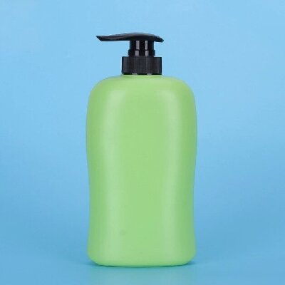 Plastic 750ml Press-Down Shampoo and Shower Bottle
